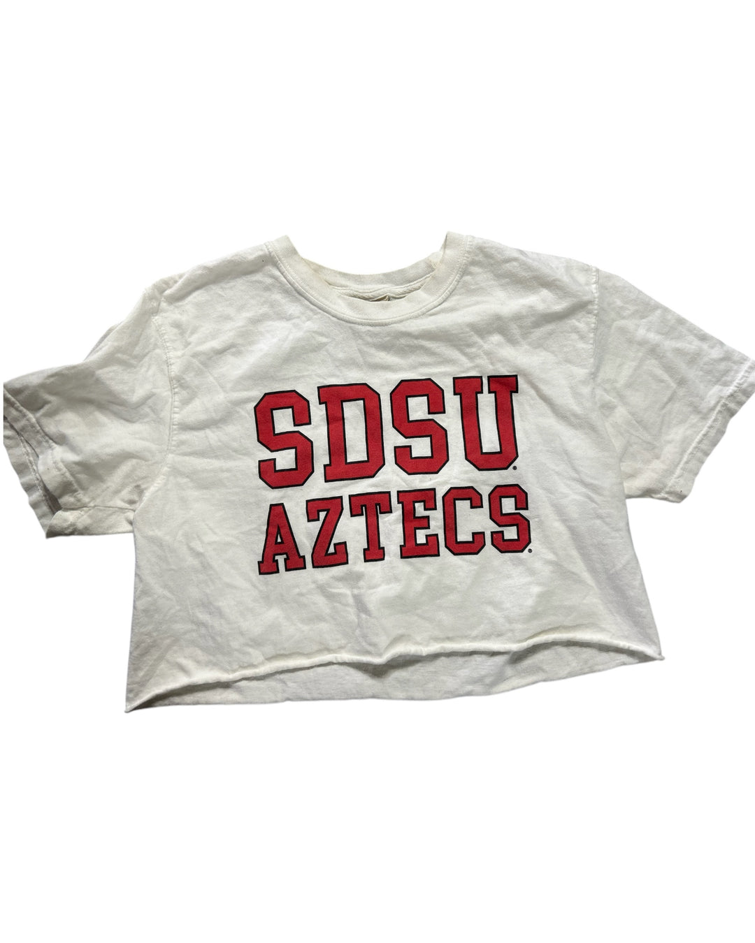 SDSU Vintage Cropped T-Shirt