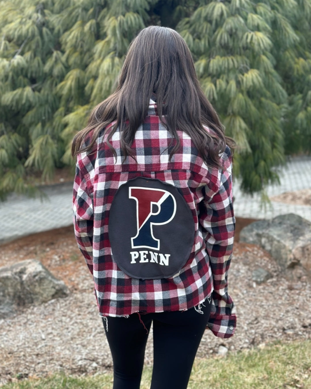 UPenn Patched Flannel