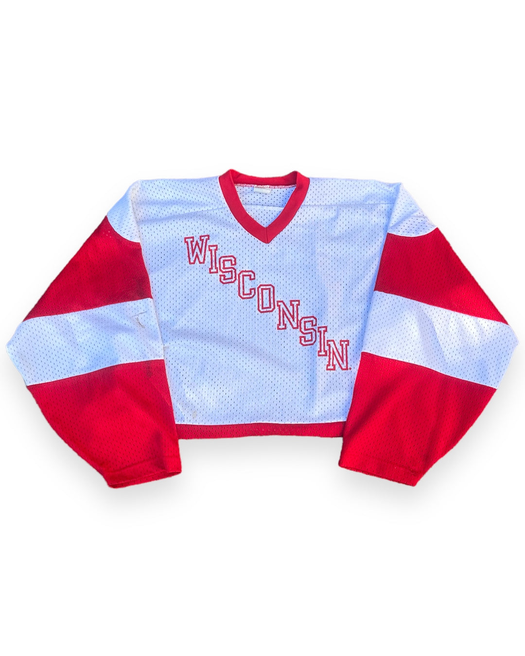 Wisconsin Vintage Cropped Jersey