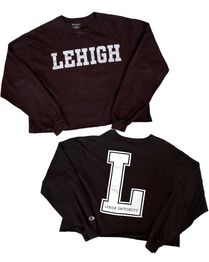 Lehigh Vintage Cropped Long Sleeve