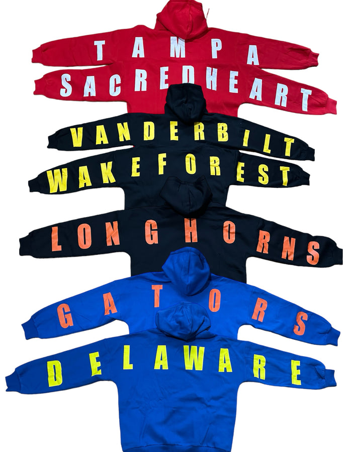 College Spell-Out Sweatshirts