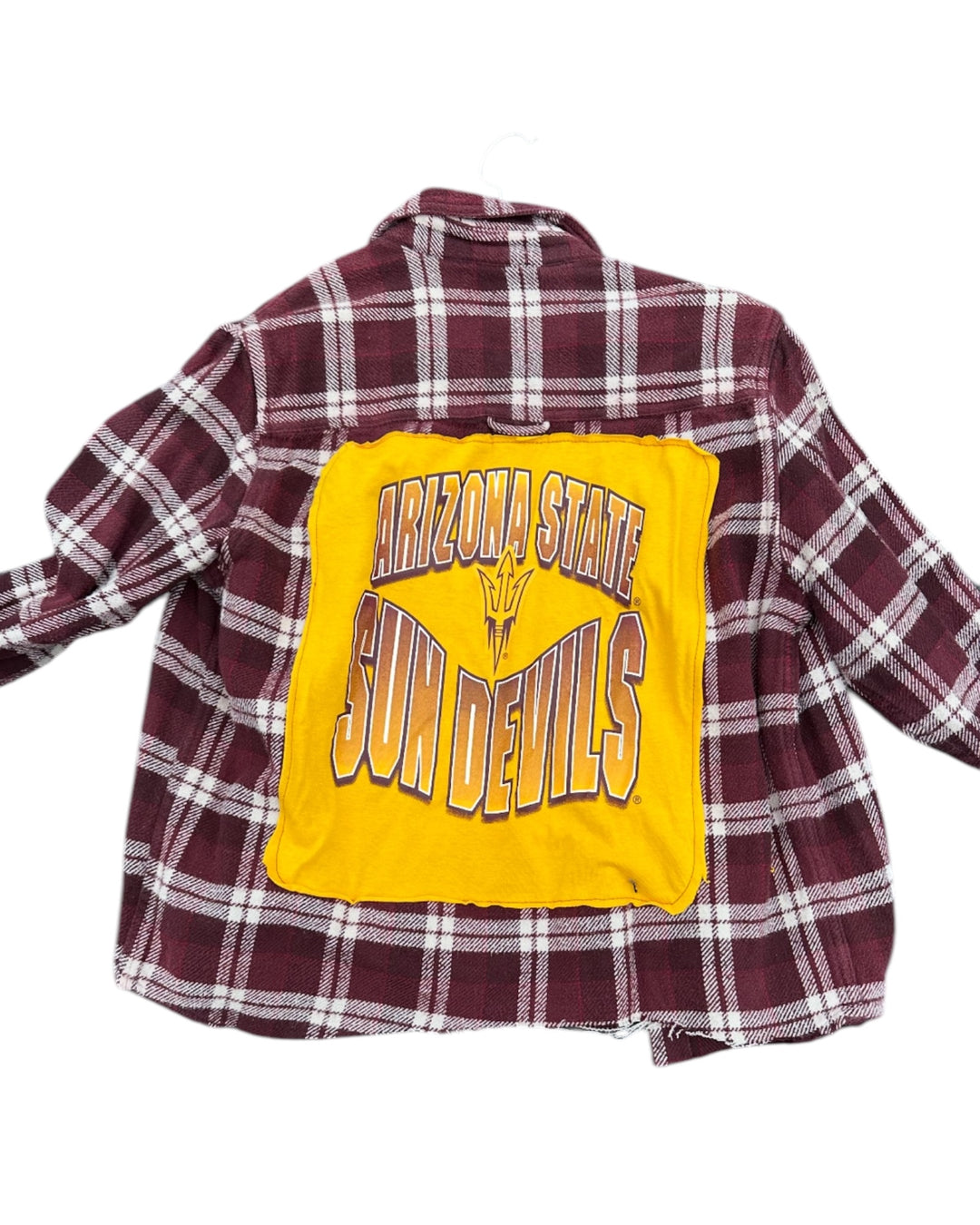 Arizona State Reworked Patched Flannel