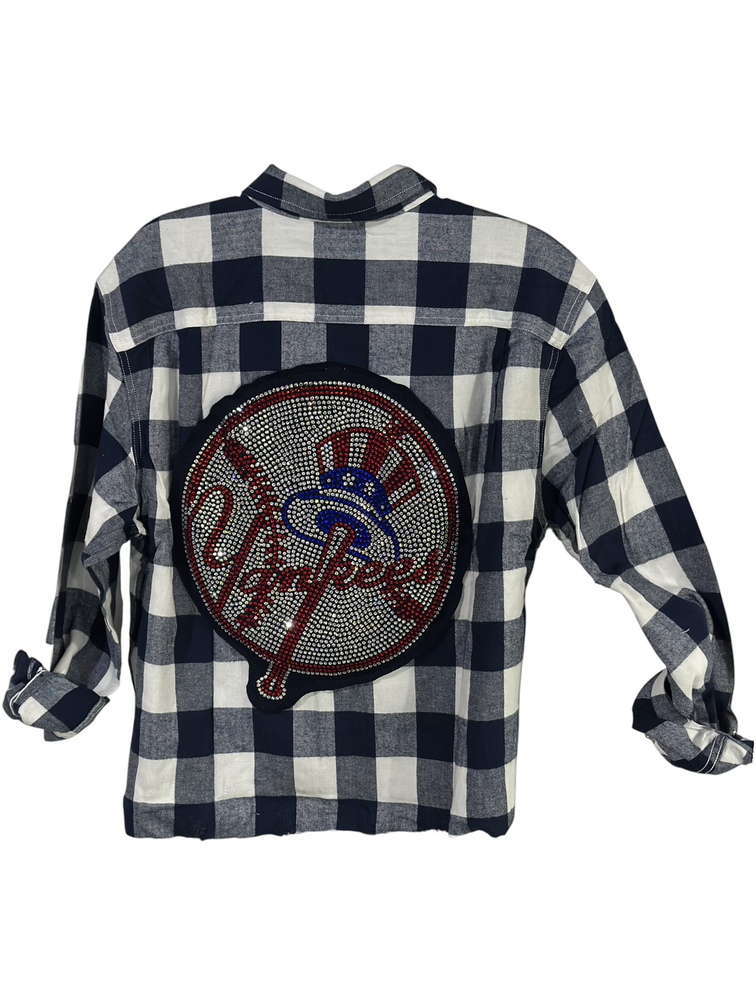 Yankees Patched Flannel