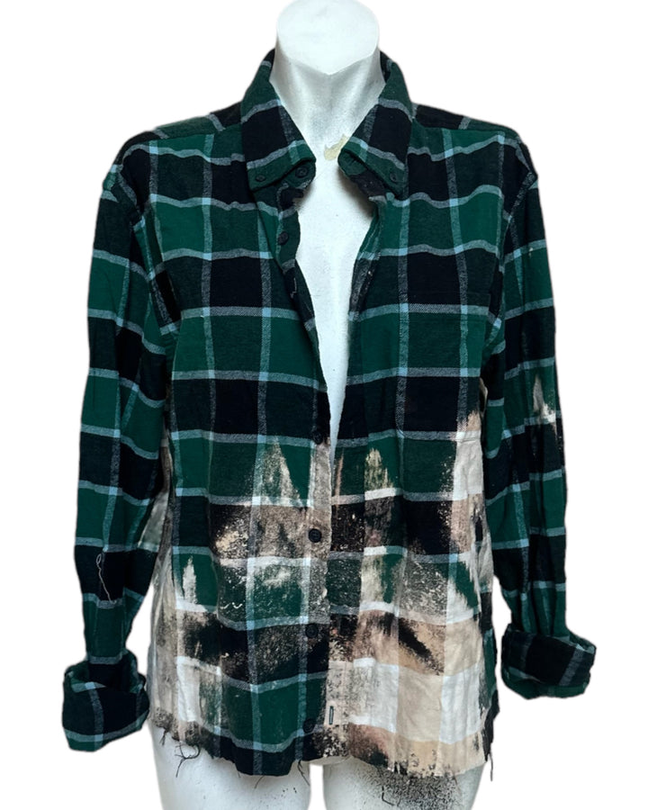 Led Zeppelin Patched Flannel