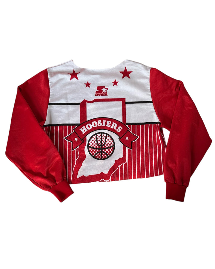 Indiana Vintage Double Side Cropped Sweatshirt