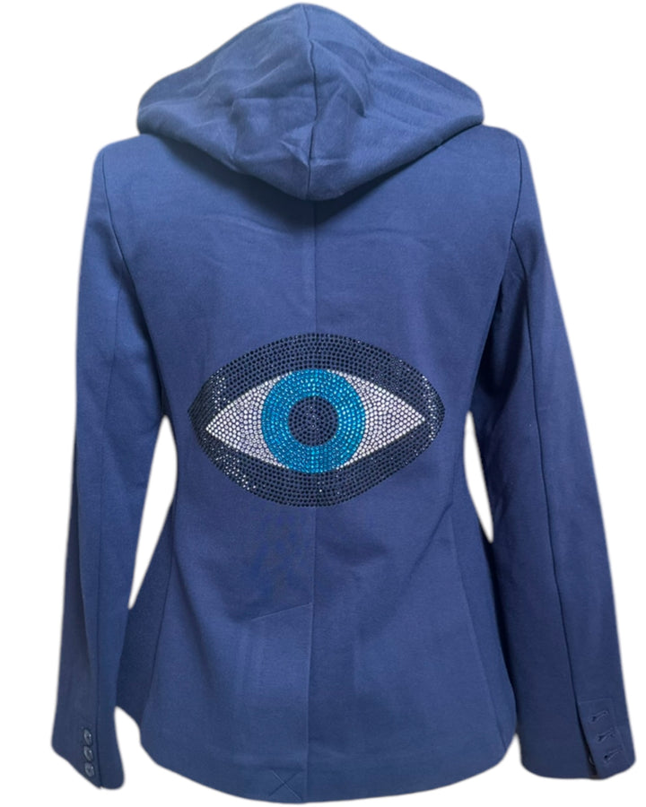 Evil Eye Navy Blazer