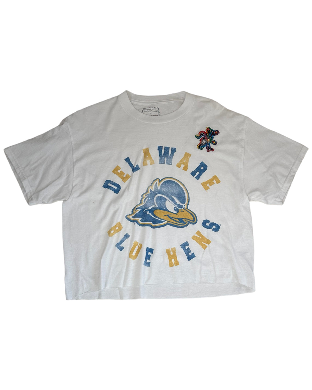 Delaware Vintage Cropped T-Shirt