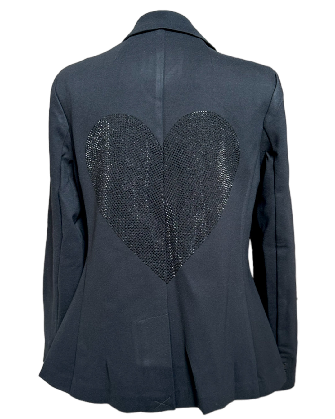Big Heart Blazer- Black