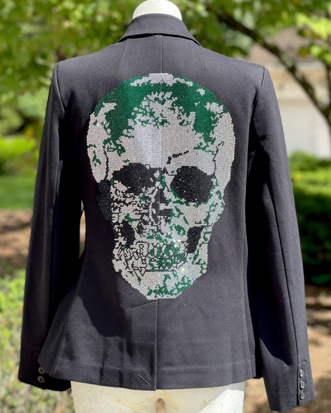 Skull Blazer- Green