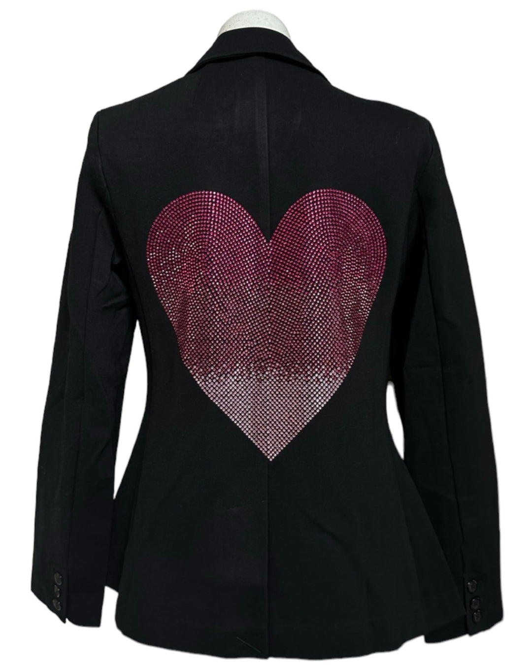Big Heart Blazer- Pink
