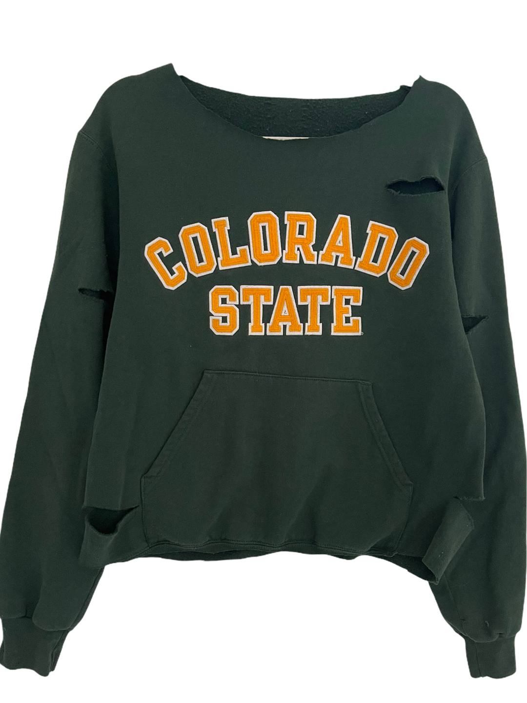 Colorado State Vintage Distressed Sweatshirt