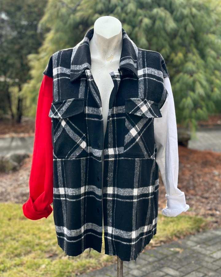 Boston University Reworked Patched Shacket