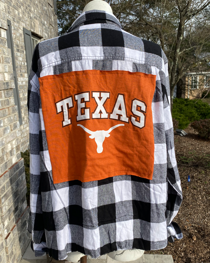 Texas Patched Flannel