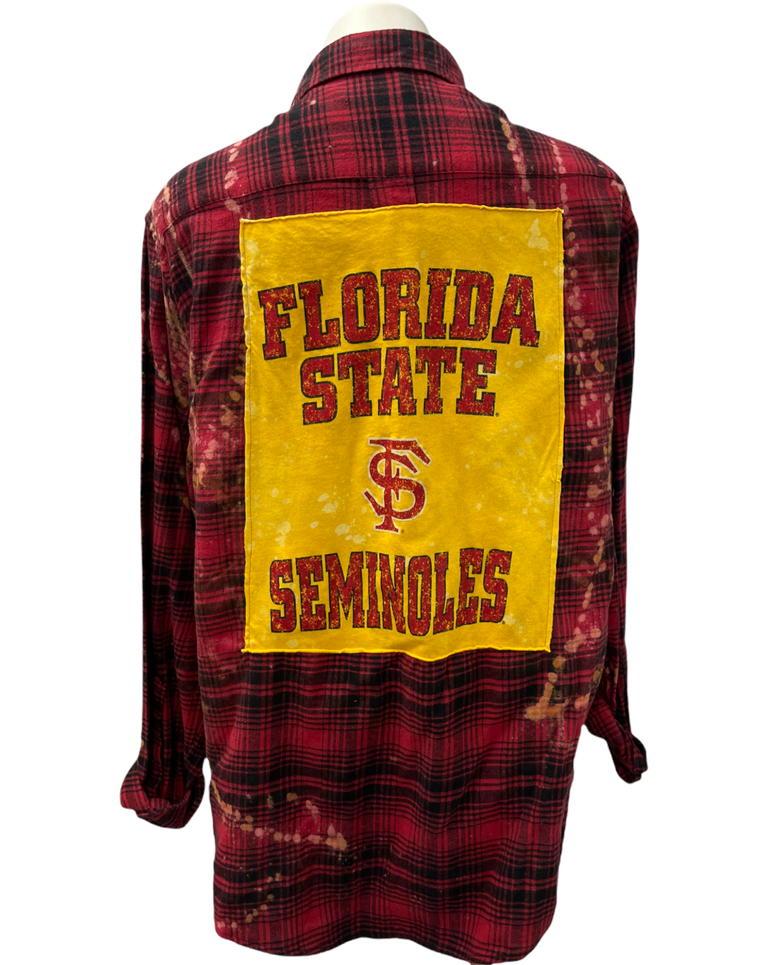 FSU Patched Flannel