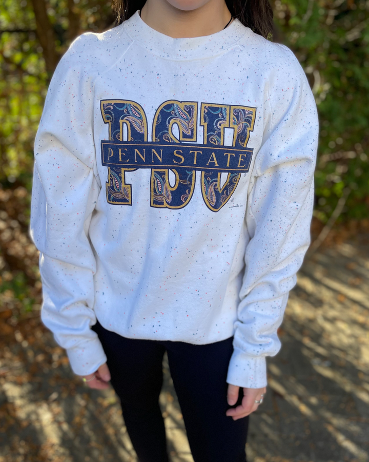 Penn State Vintage Cropped Sweatshirt