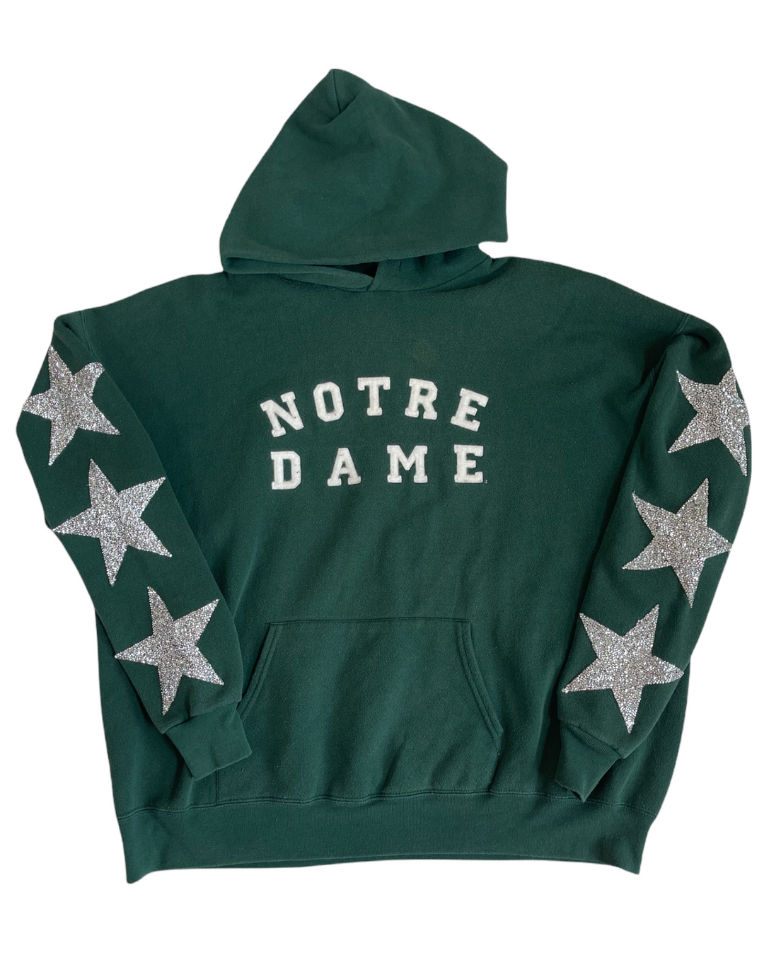 Notre Dame Vintage Star Patch Sweatshirt