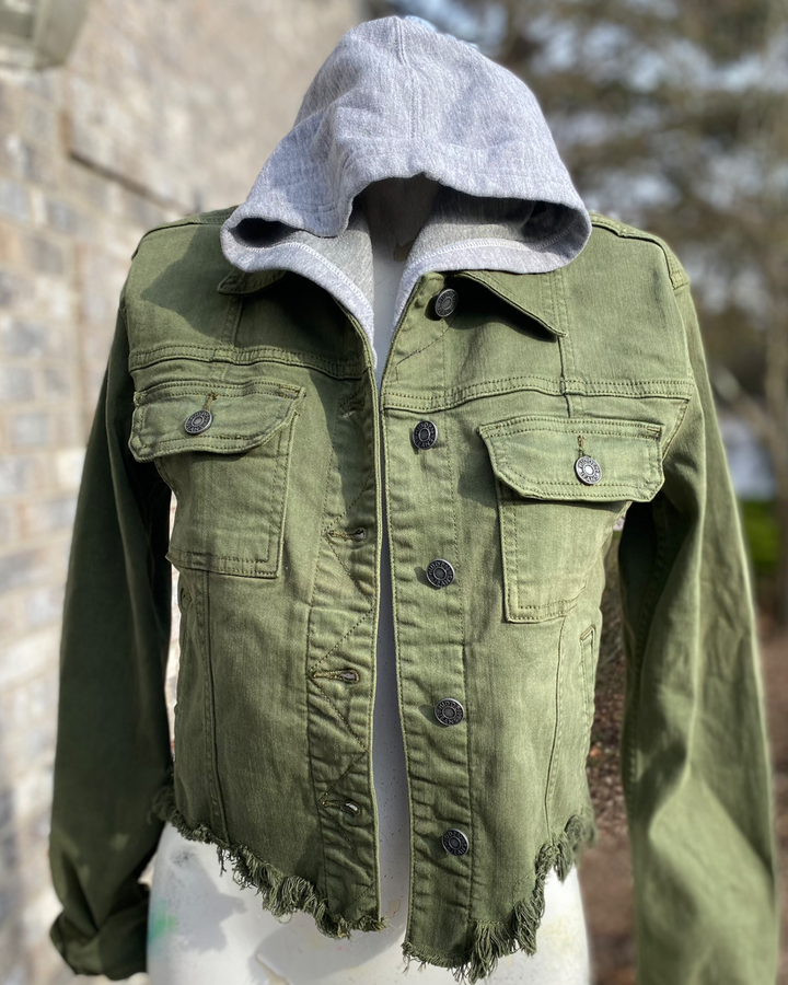 Colorado Reworked Patched Jean Jacket