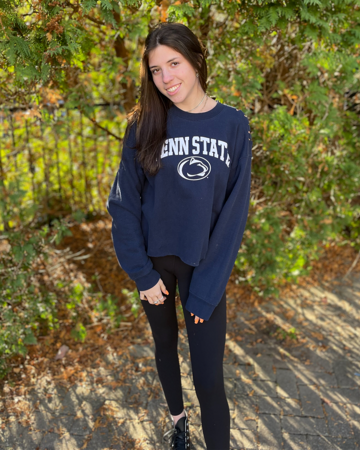 Penn State Distressed Vintage Sweatshirt