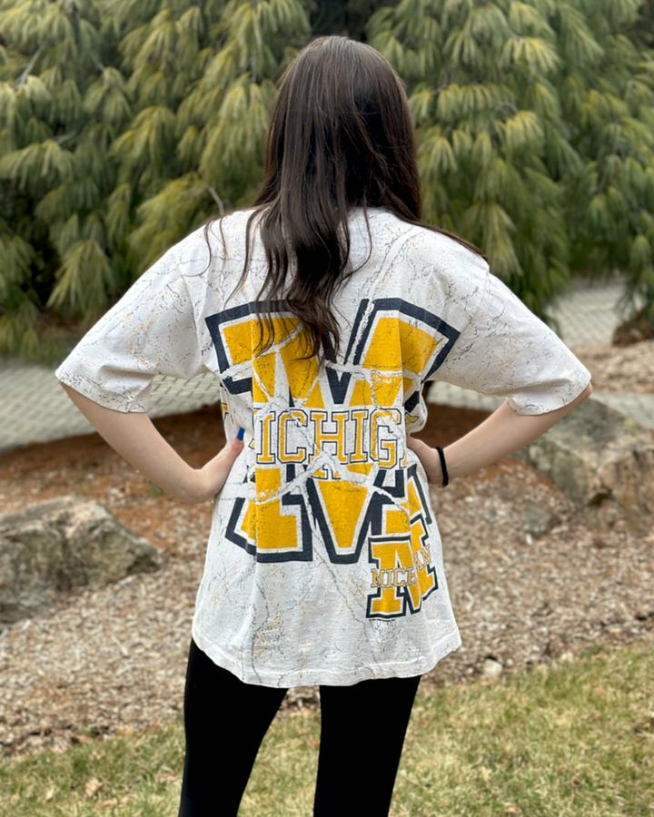 Michigan Vintage Double Sided T-Shirt