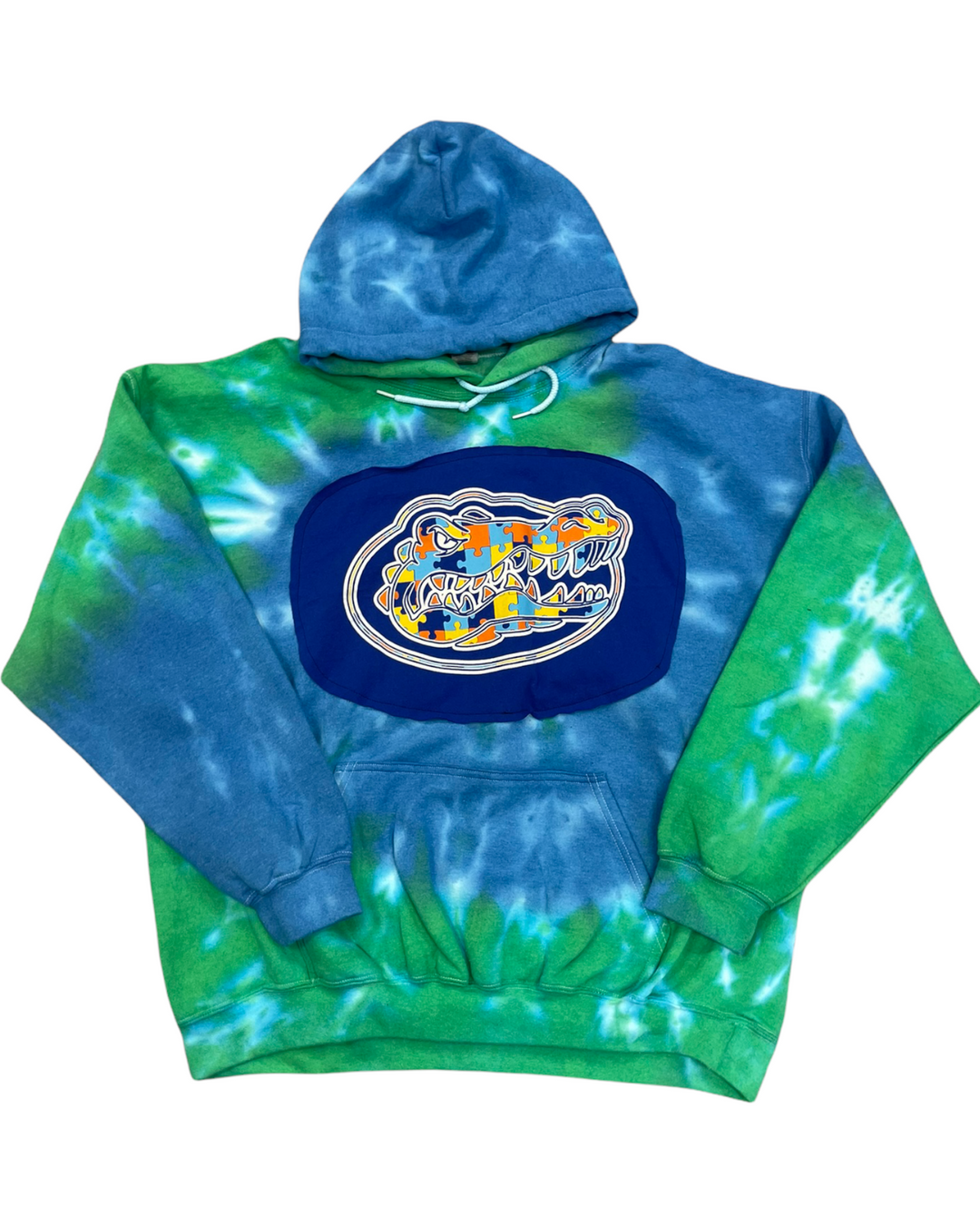 Florida Patched Tie Dye Sweatshirt