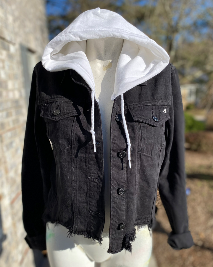 Wake Forest Patched Jean Jacket