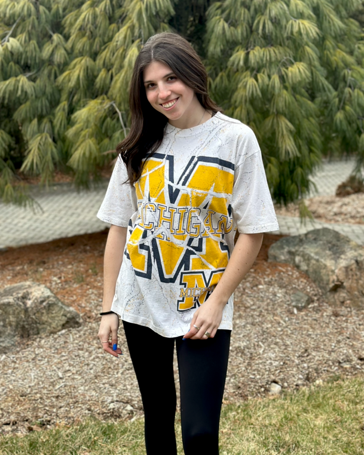 Michigan Vintage Double Sided T-Shirt