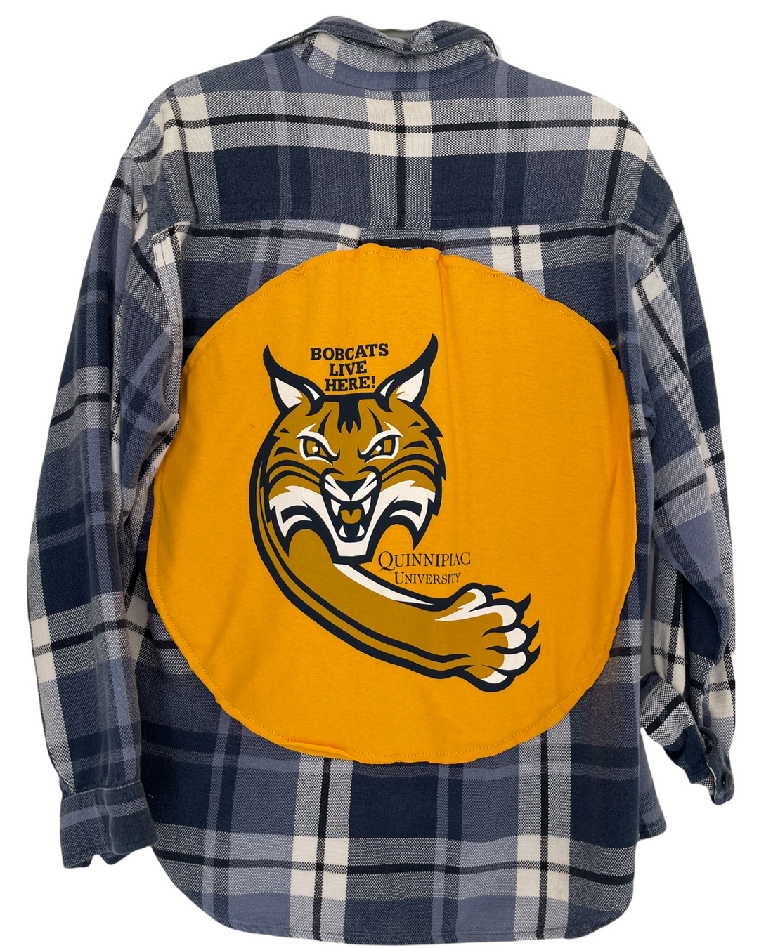Quinnipiac Patched Flannel