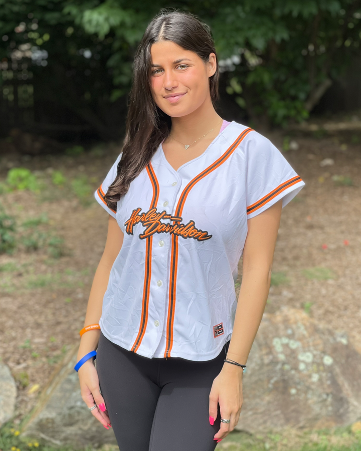 Vintage Harley Button Up Jersey