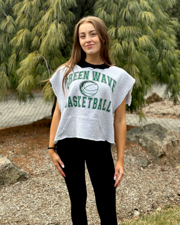 Tulane Vintage Sleeveless Sweatshirt