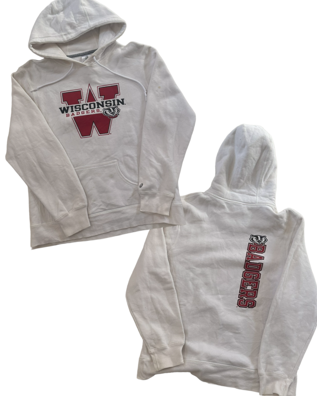 Wisconsin One Of A Kind Vintage Double Side Sweatshirt