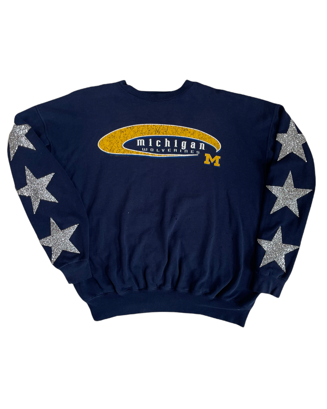 Michigan Vintage Star Patch Sweatshirt