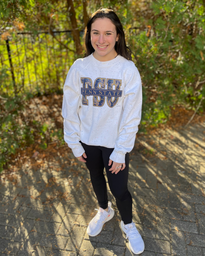 Penn State Vintage Cropped Sweatshirt