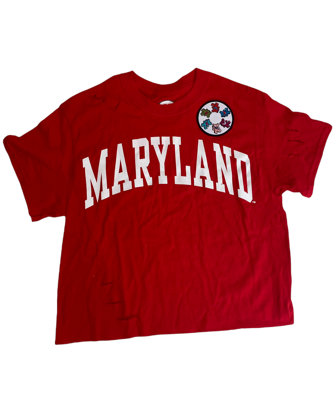Maryland Vintage Cropped T-Shirt