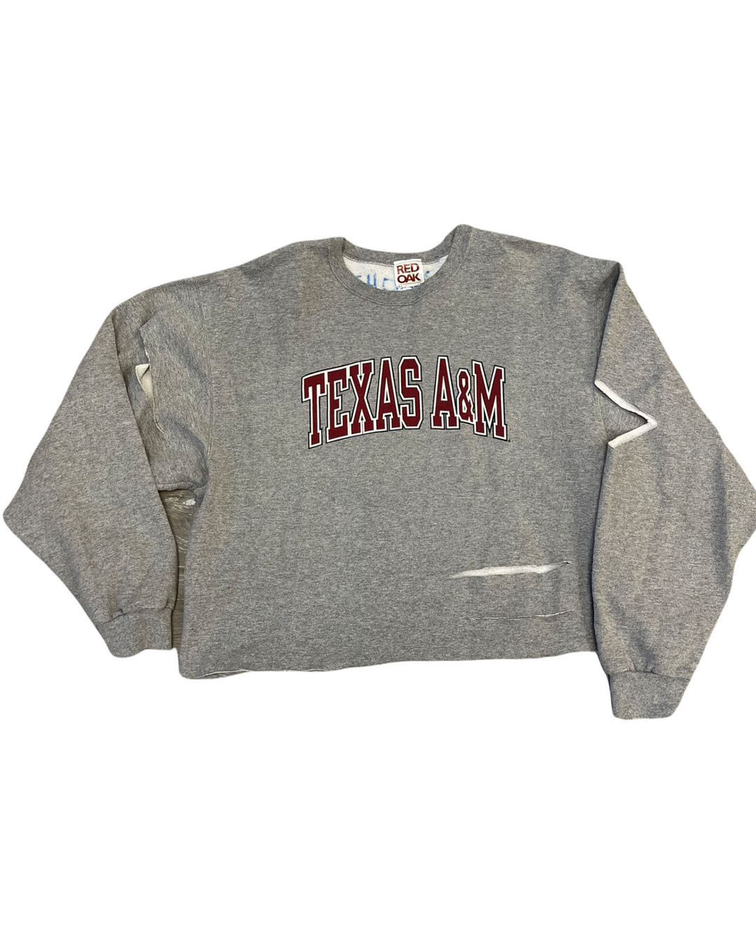 Texas A&M Vintage Cropped Sweatshirt