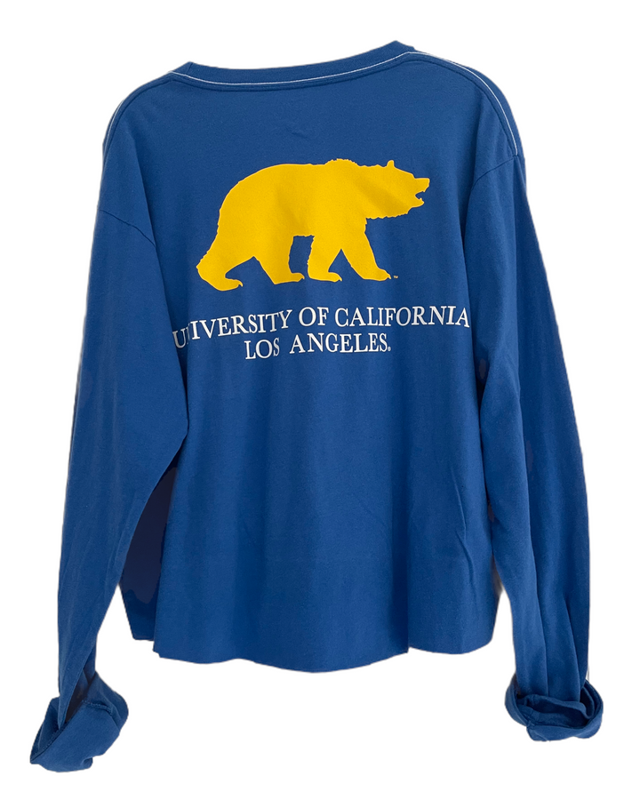 UCLA Vintage Cropped Long Sleeve