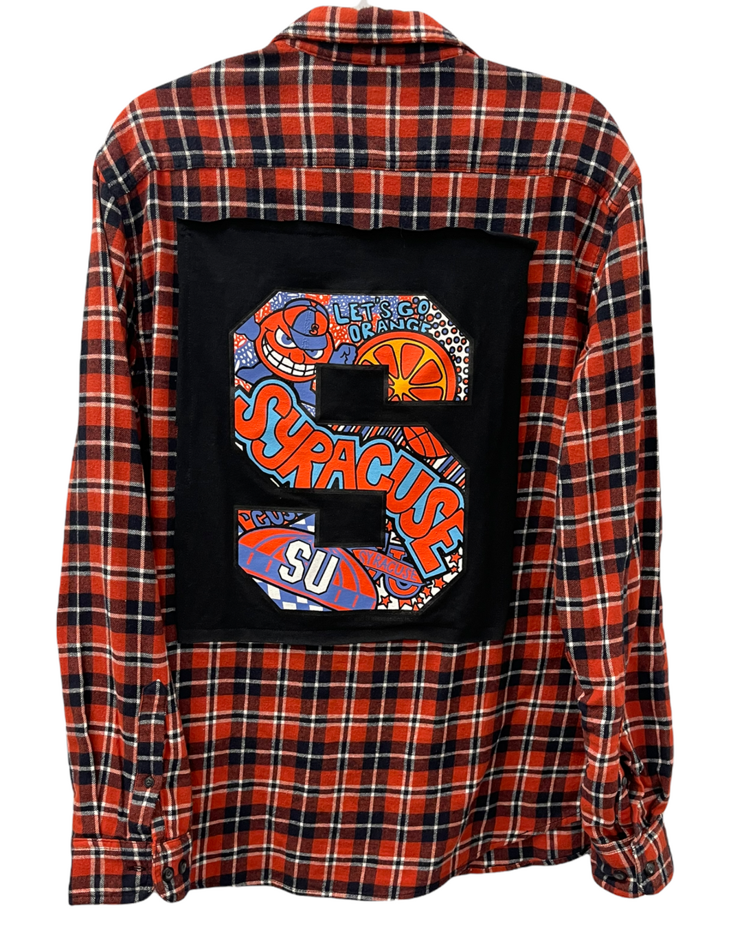 Syracuse Patched Flannel