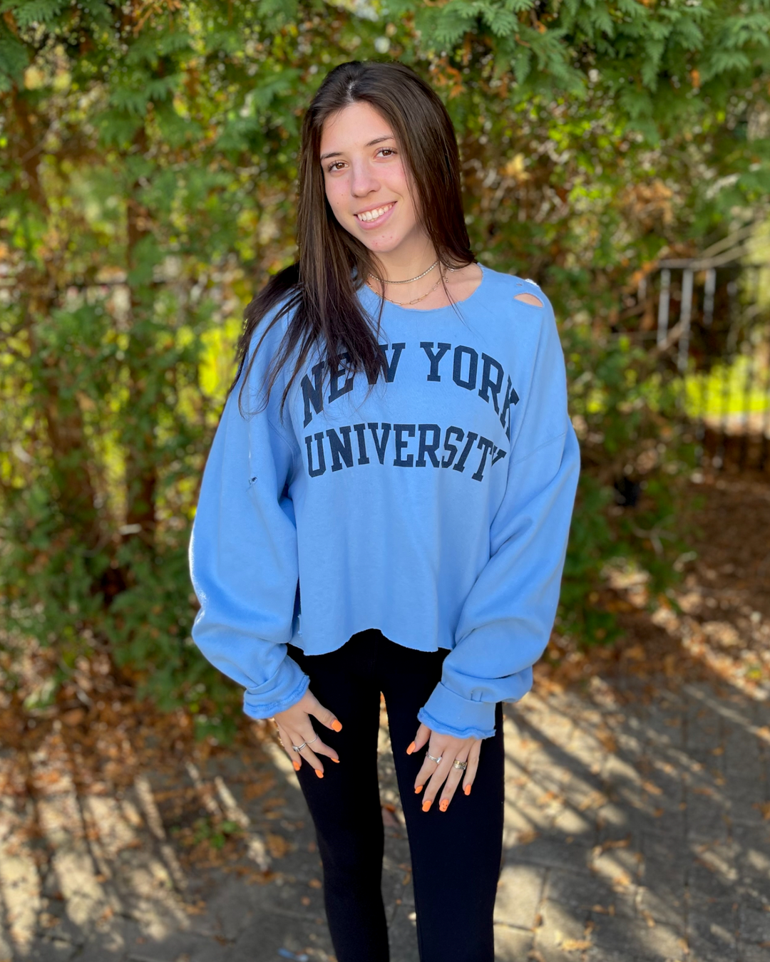 NYU Vintage Crewneck