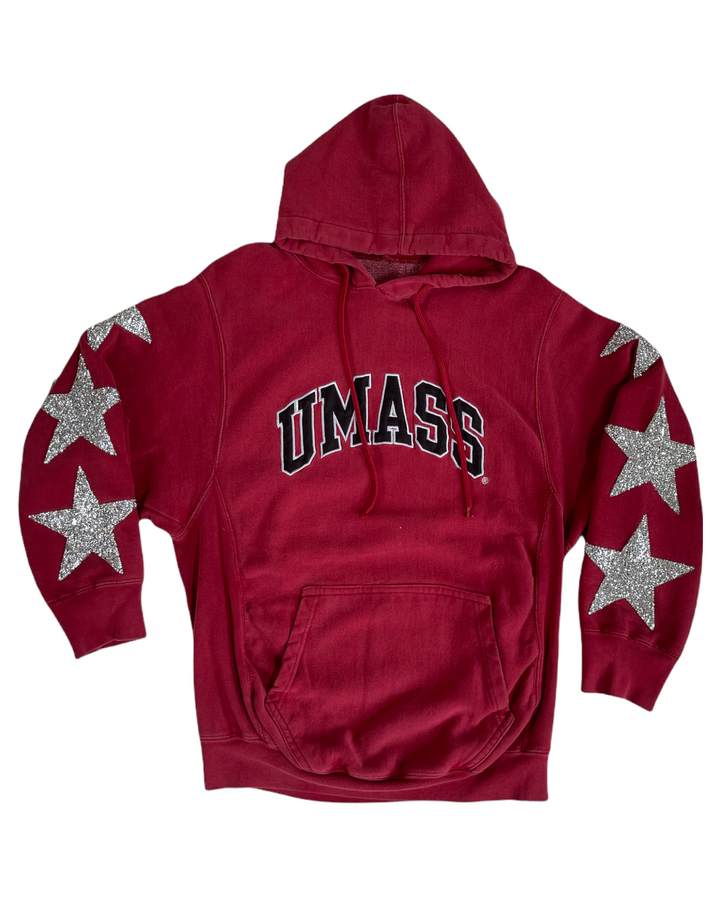 UMass Vintage Star Patch Sweatshirt
