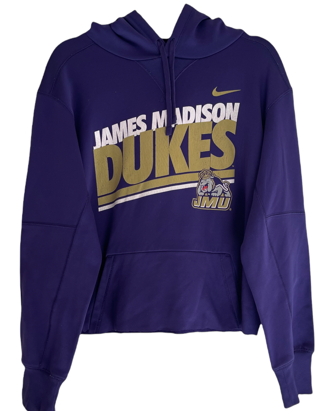 James Madison Cropped Vintage Sweatshirt