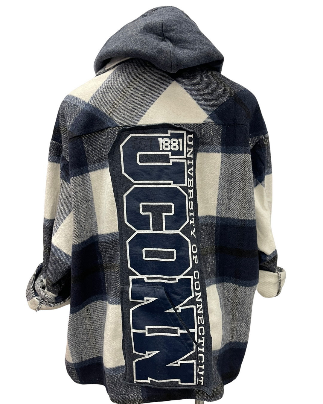 UConn Patched Shacket