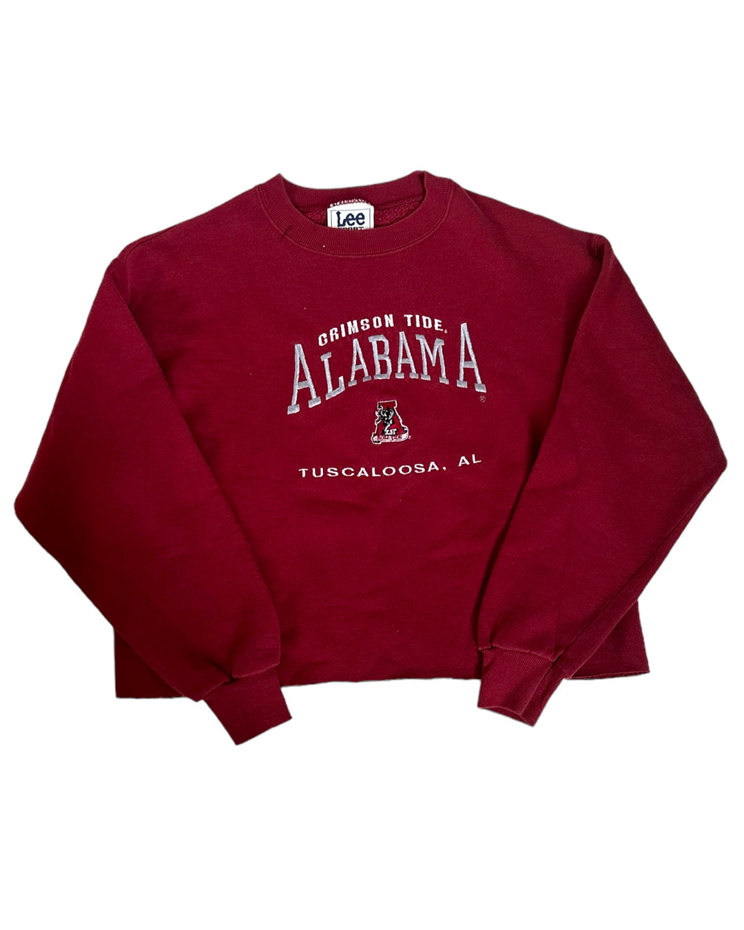Alabama Cropped Vintage Sweatshirt