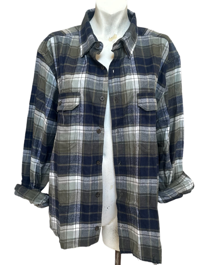 The Beatles Patched Flannel