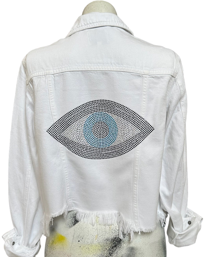 Evil Eye Jean Jacket