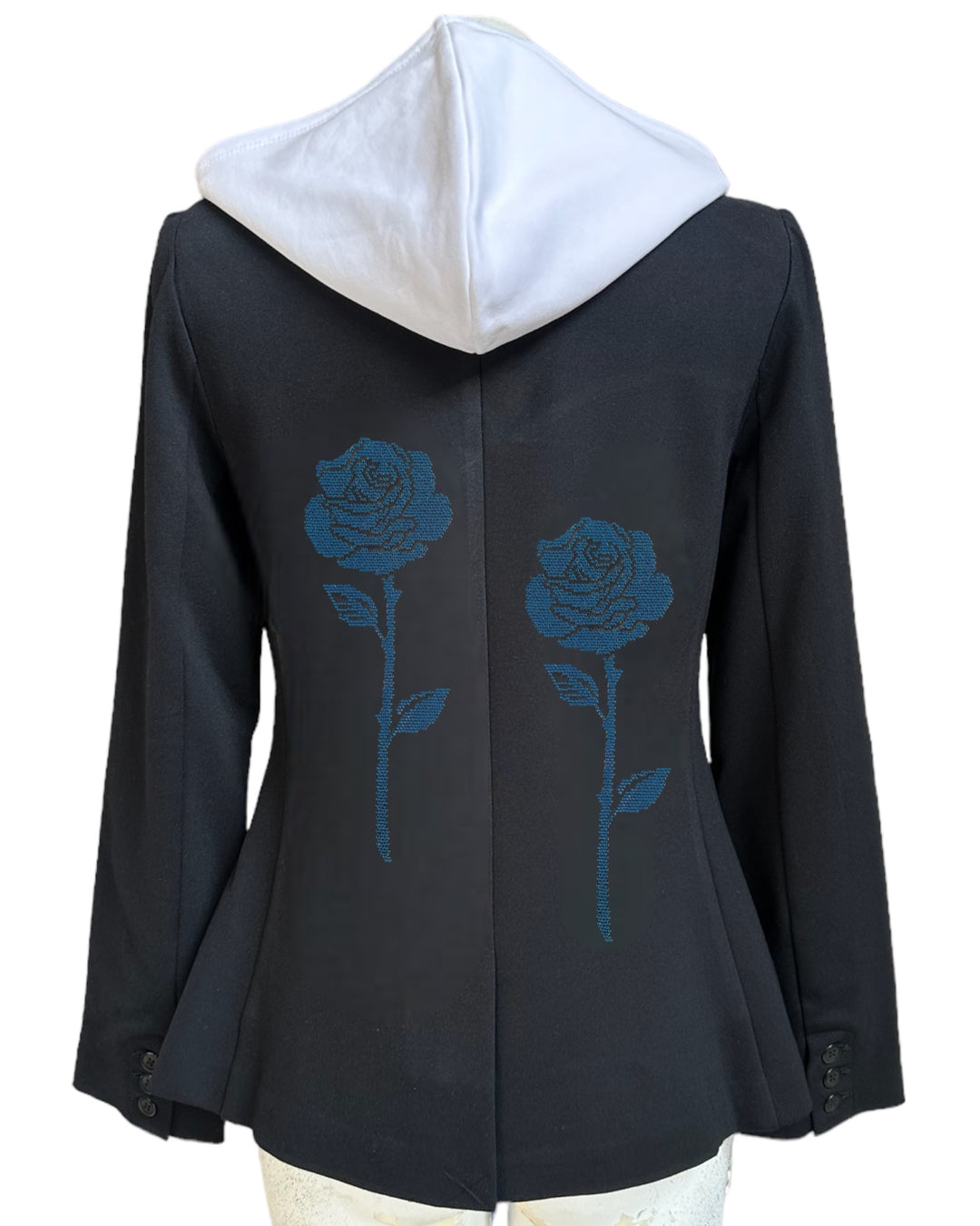 Roses Blazer- Blue - Main Image