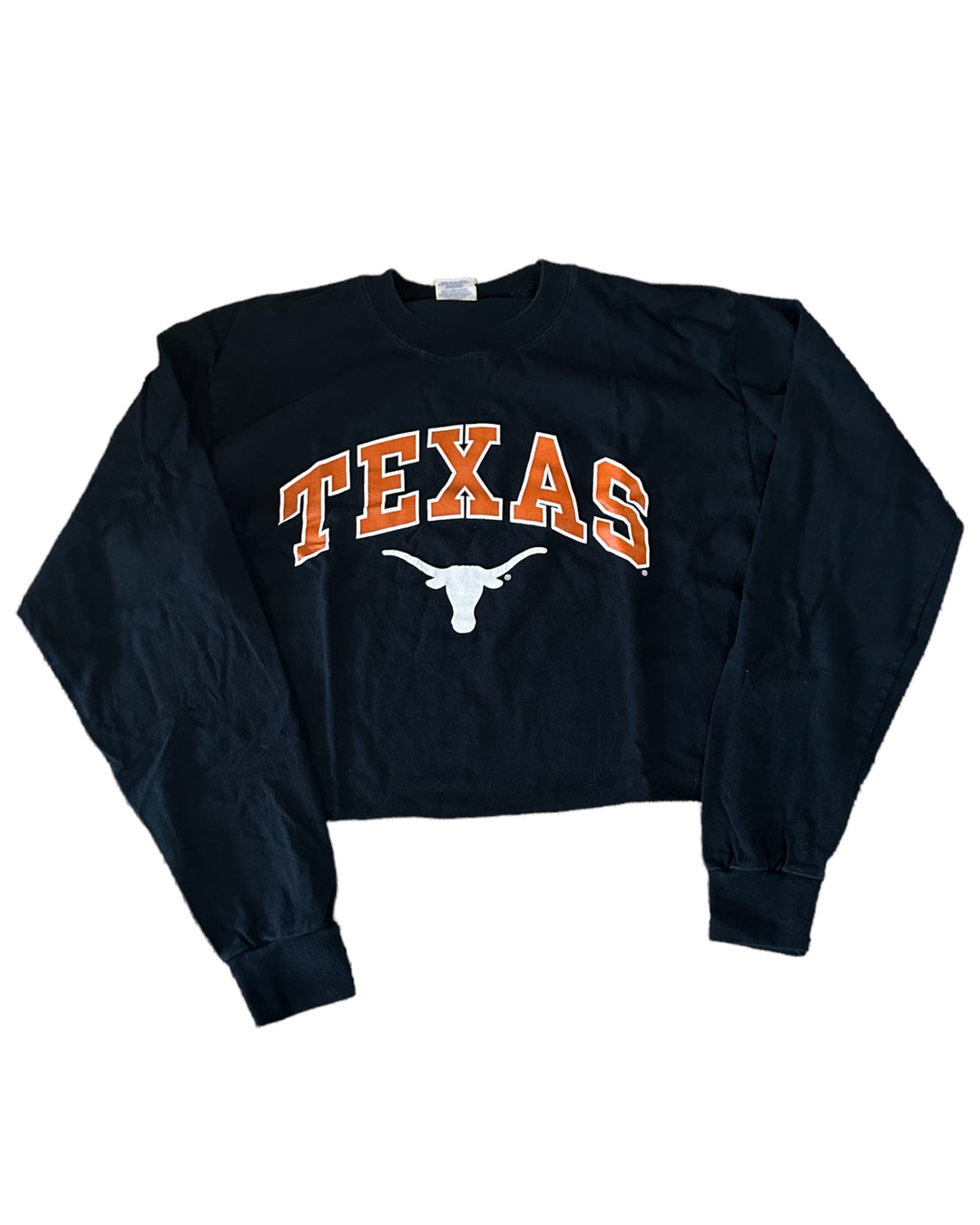 Texas Vintage Cropped Long Sleeve