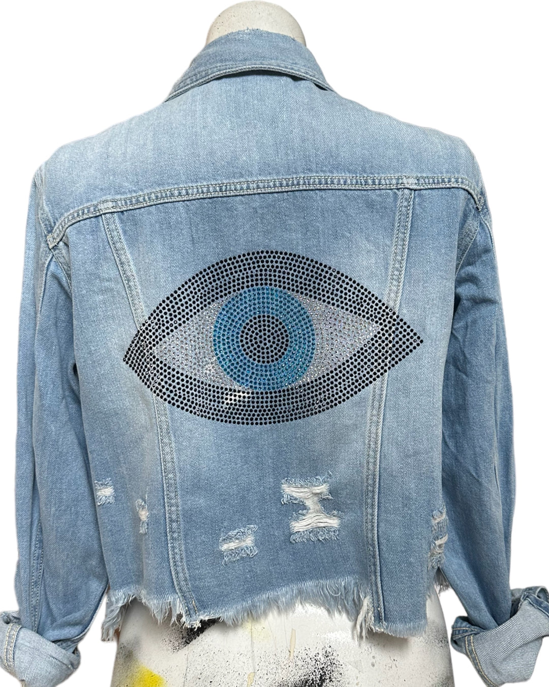 Evil Eye Jean Jacket