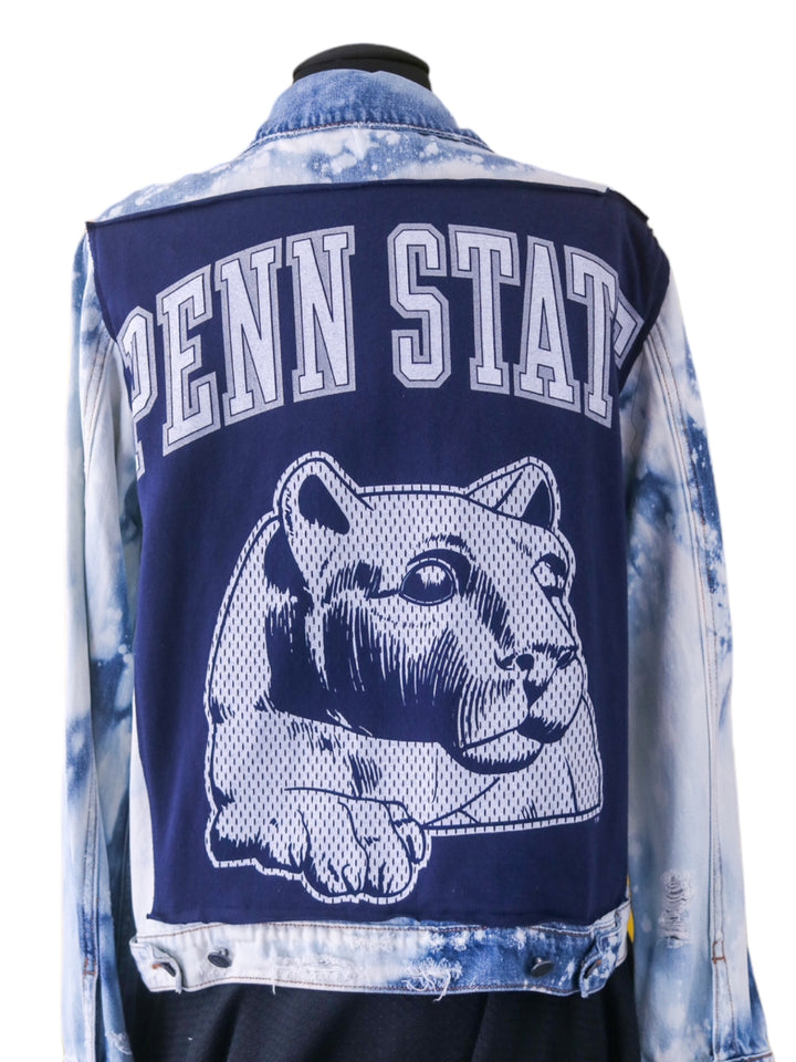 Penn State Patched Jean Jacket