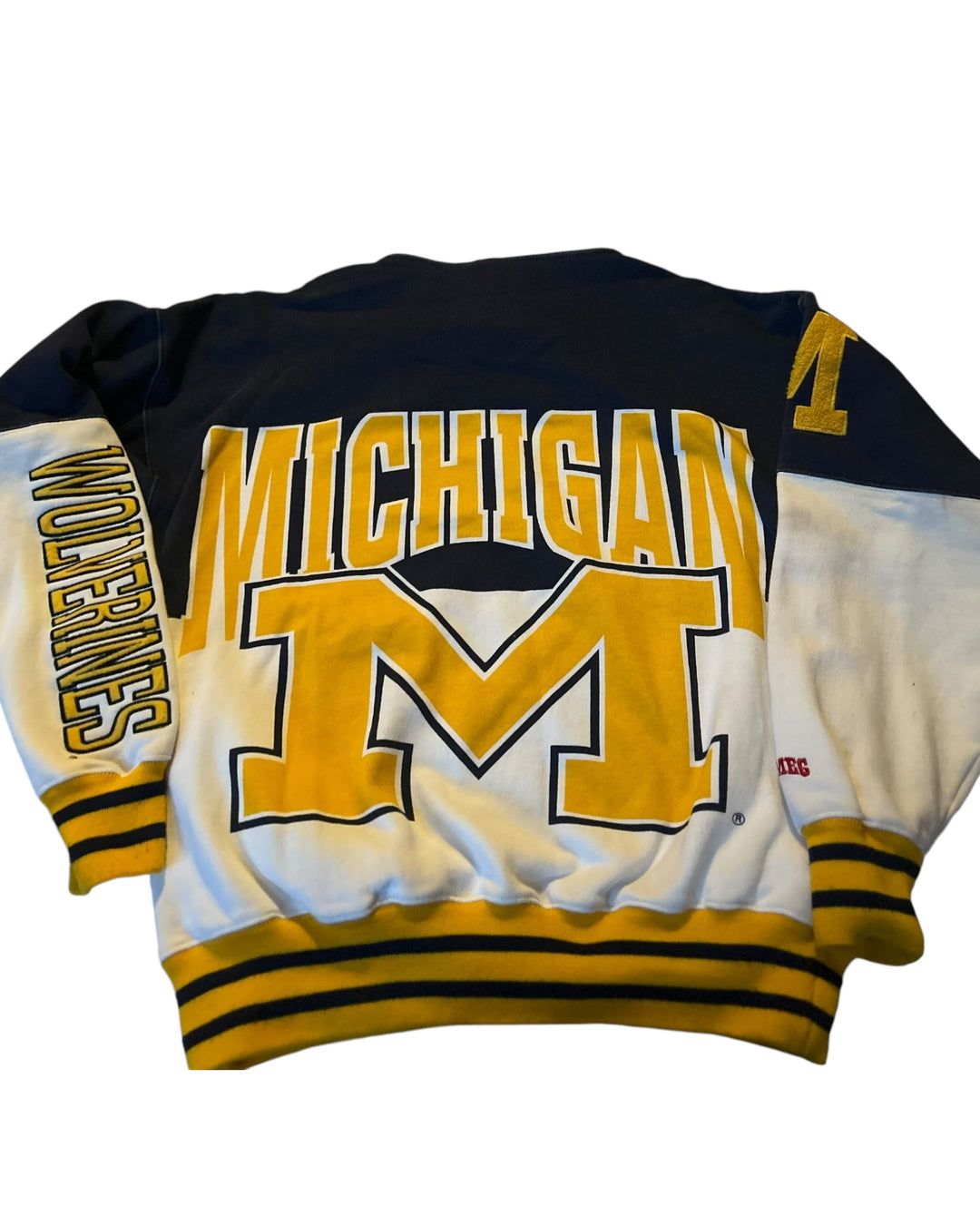 Michigan Vintage Double Side Graphic Sweatshirt