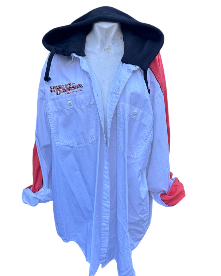 Harley Davidson Vintage Reworked Bowling Shirt