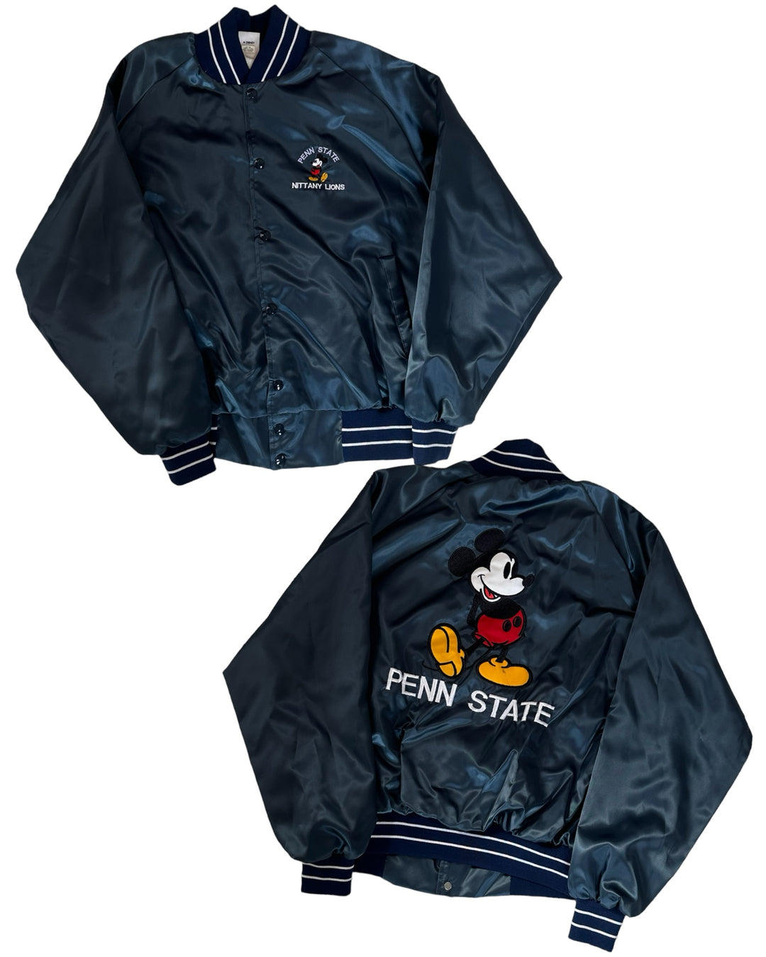 Penn State Vintage Mickey Mouse Bomber Jacket